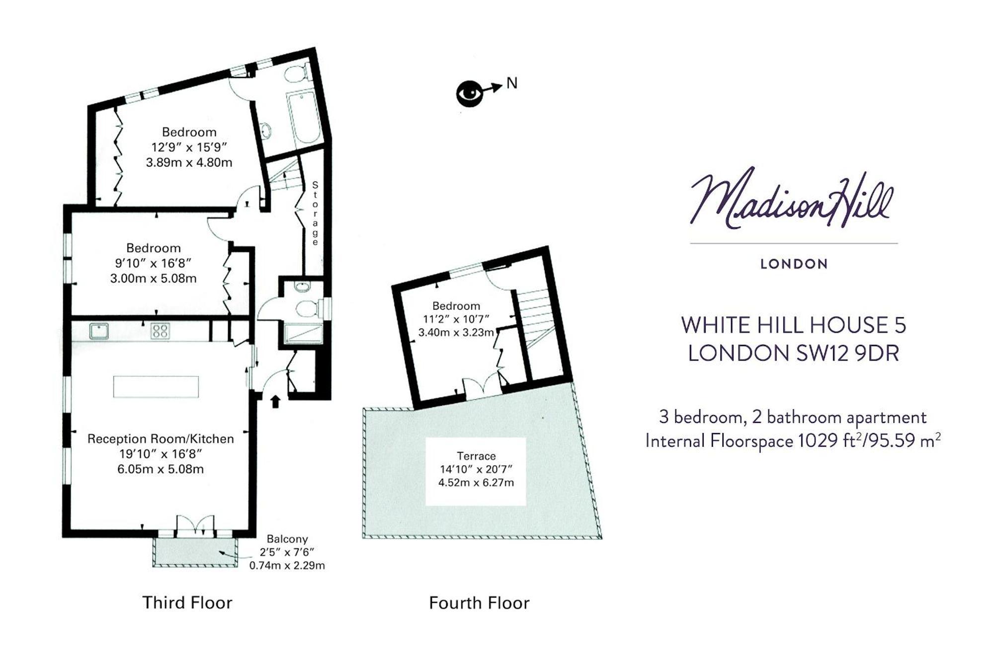 لندن Madison Hill - White Hill House 5 - 3 Bedroom Flat المظهر الخارجي الصورة